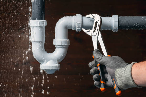 Professional Leak Detection technician working in Sharpsburg, NC